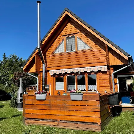 Ferienhaus Blockhaus - De Lüt Holt Hus *