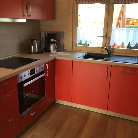 Semesterbostad Blockhaus - De Lüt Holt Hus *