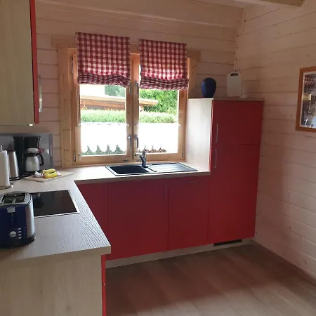 Blockhaus - De Lüt Holt Hus Ferienhaus